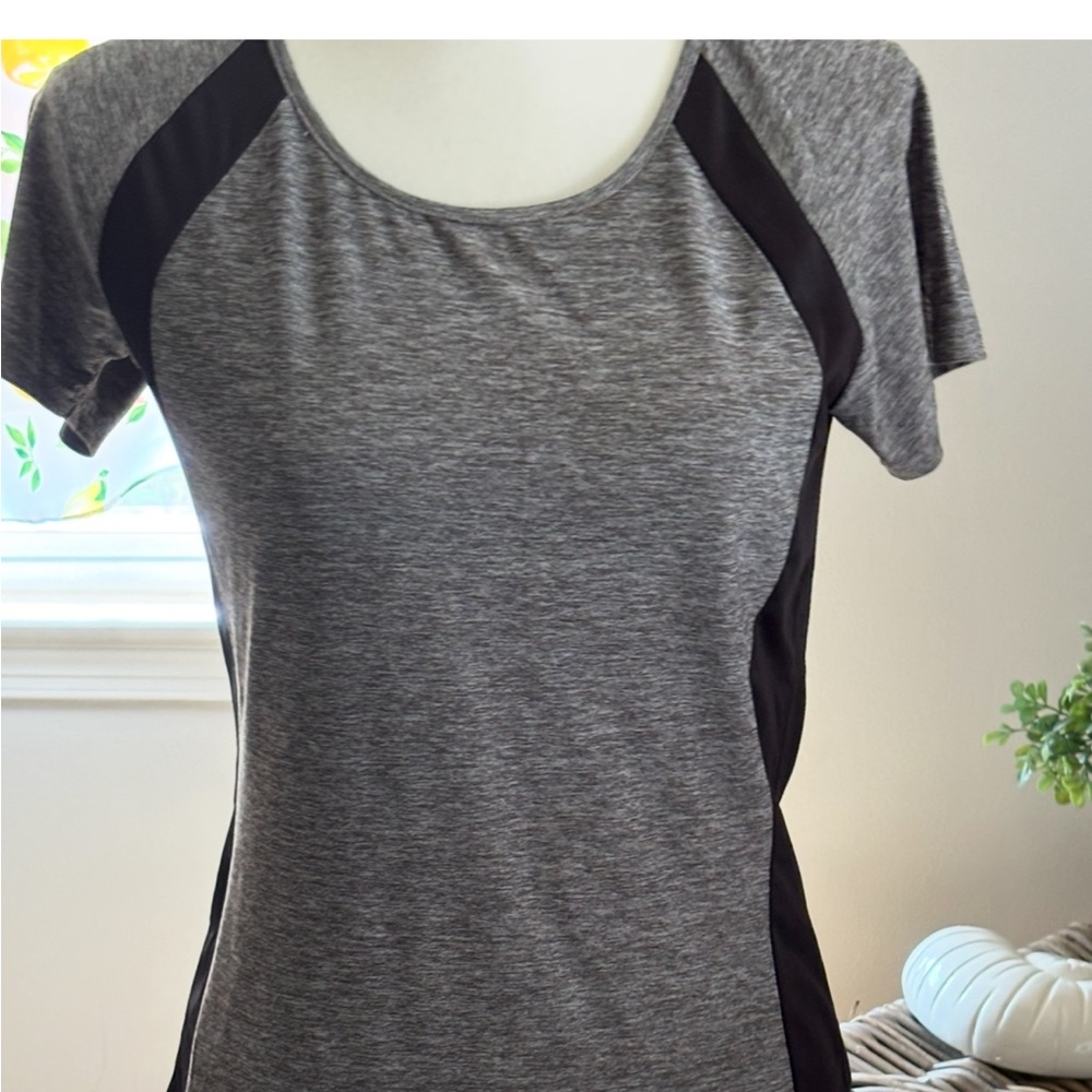 RBX Gray Fitted Short Sleeve T-Shirt